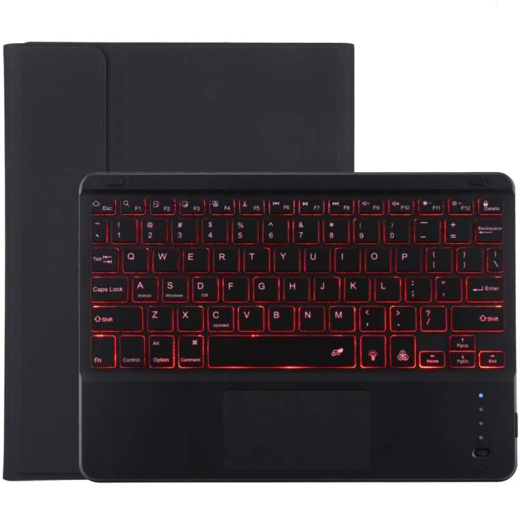 TG-102BCS Detachable Bluetooth Black Keyboard + Microfiber Leather Tablet Case for iPad 10.2 inch...