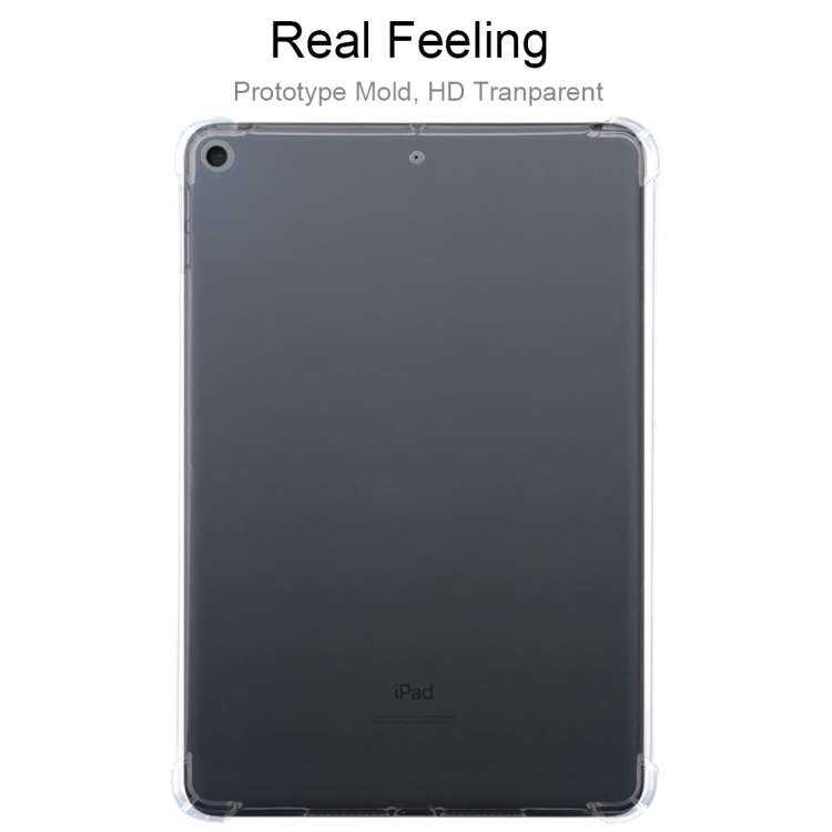 For iPad Mini (2019) 3mm Four Corners Shockproof Transparent Protective Case