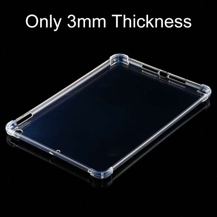 For iPad Mini (2019) 3mm Four Corners Shockproof Transparent Protective Case