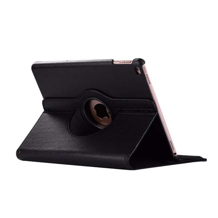 Litchi Texture Horizontal Flip 360 Degrees Rotation Leather Case for iPad Mini 2019, with Holder ...