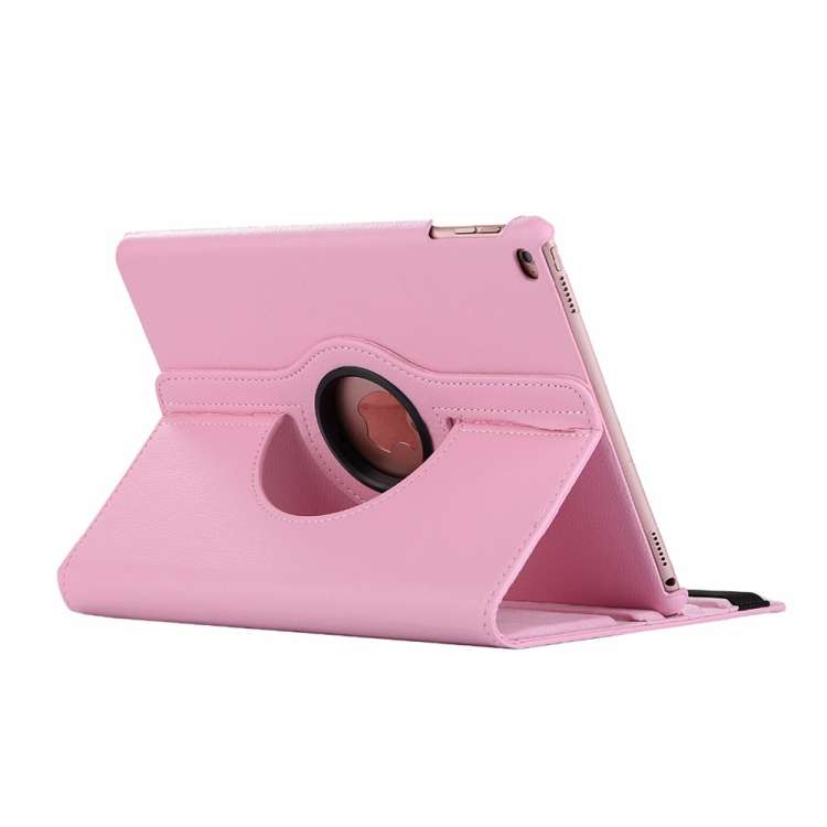 Litchi Texture Horizontal Flip 360 Degrees Rotation Leather Case for iPad Mini 2019, with Holder ...