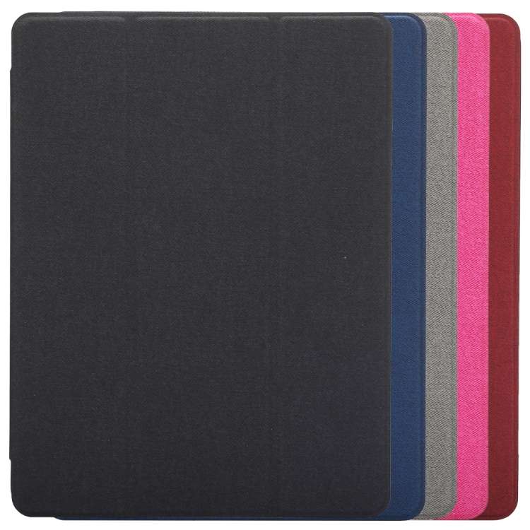 Cloth Texture Pattern Horizontal Flip Leather Case for iPad Pro 10.5 inch ,with Three-folding Hol...