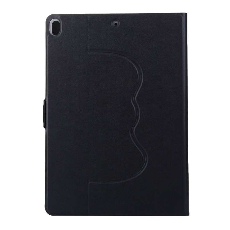 Horizontal Flip Solid Color Elastic Force Leather Case with 360 Degrees Rotation Holder for iPad ...