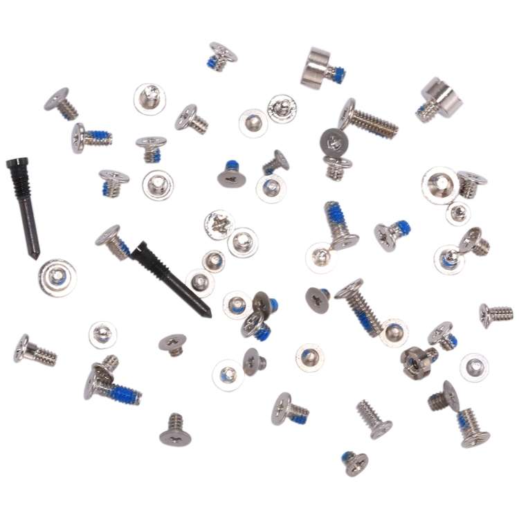 Complete Set Screws and Bolts for iPhone X, For iPhone X(Black), For iPhone X