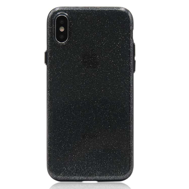 For iPhone X / XS Shimmering Powder PC Protective Back Cover Hard Case