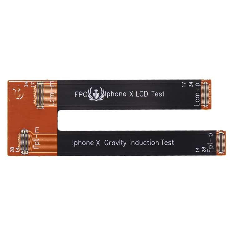 Original LCD Display &amp; Gravity Induction Testing Flex Cable for iPhone X