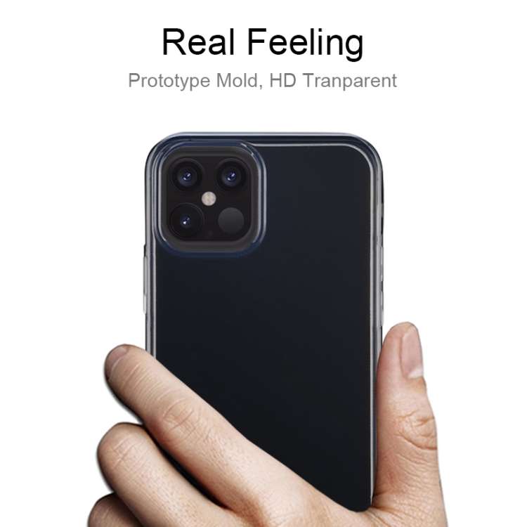 For iPhone 12 / 12 Pro 0.75mm Ultra-Thin Transparent TPU Protective Case