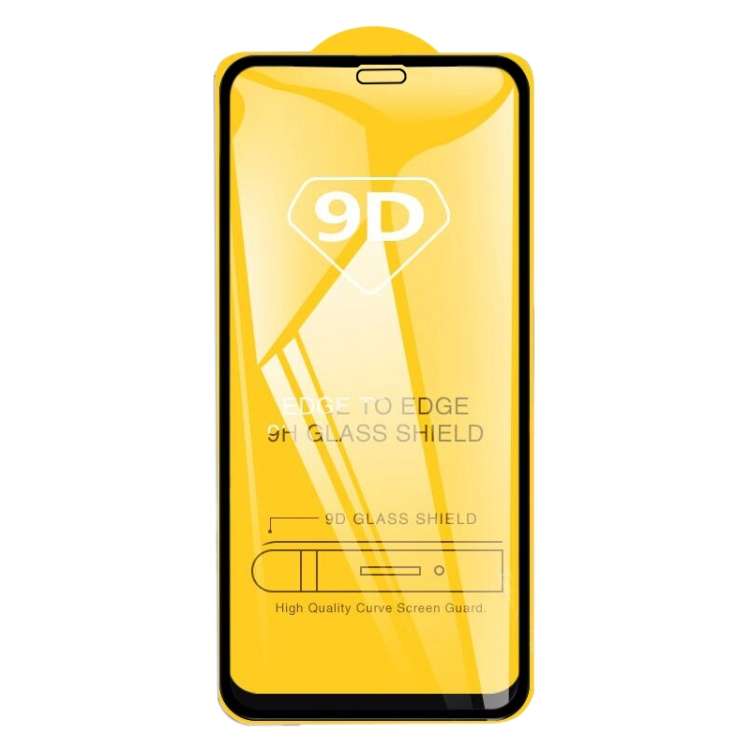 For iPhone 11 / XR 9H 9D Full Screen Tempered Glass Screen Protector