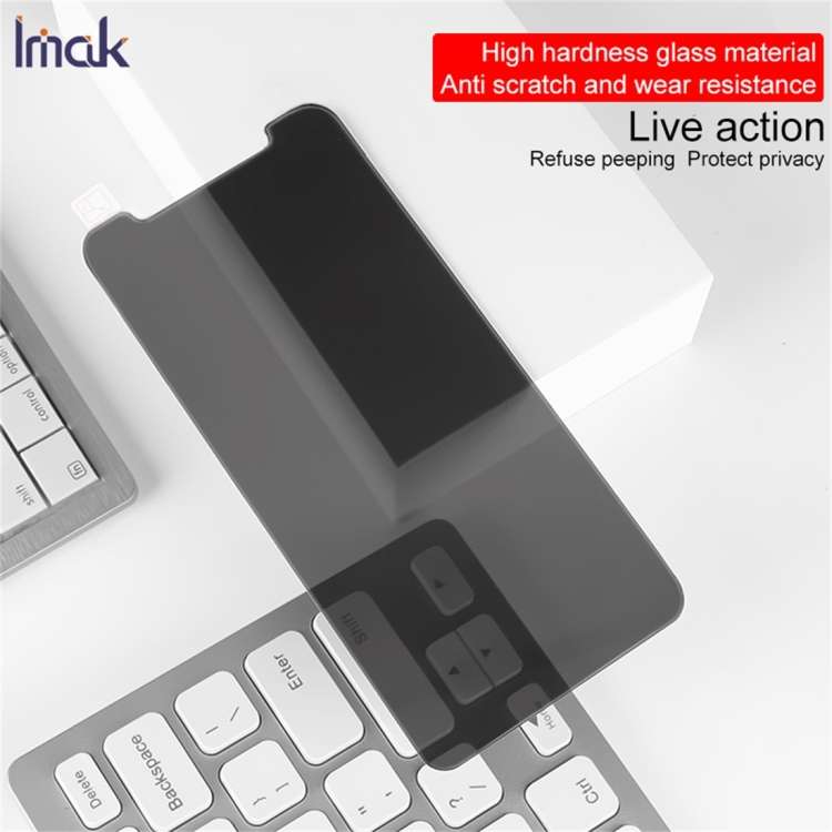 For iPhone 11 IMAK 9H Anti-glare Tempered Glass Film