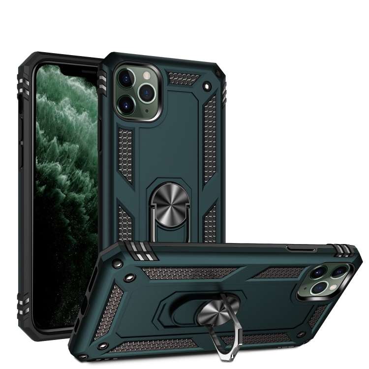 Armor Shockproof TPU + PC Protective Case for iPhone 11, with 360 Degree Rotation Holder, For iPh...