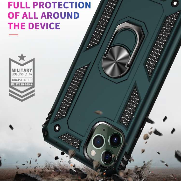 Armor Shockproof TPU + PC Protective Case for iPhone 11, with 360 Degree Rotation Holder, For iPh...