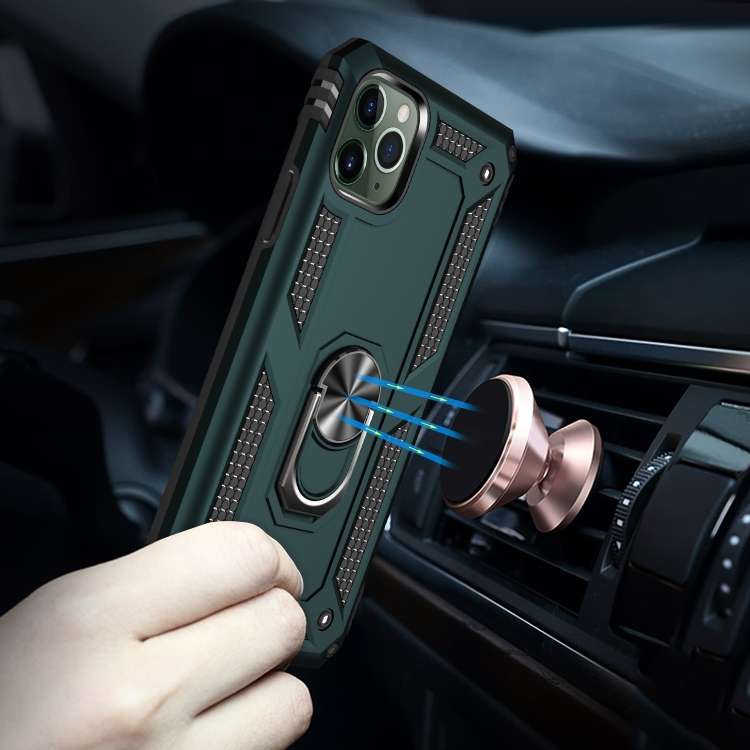Armor Shockproof TPU + PC Protective Case for iPhone 11, with 360 Degree Rotation Holder, For iPh...