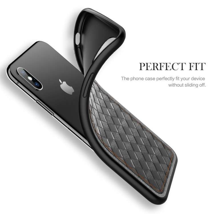 For iPhone XS Max ROCK Origin Series Business TPU + PU Protective Case, For XS Max