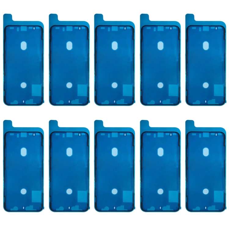 10 PCS LCD Frame Bezel Waterproof Adhesive Stickers for iPhone XS