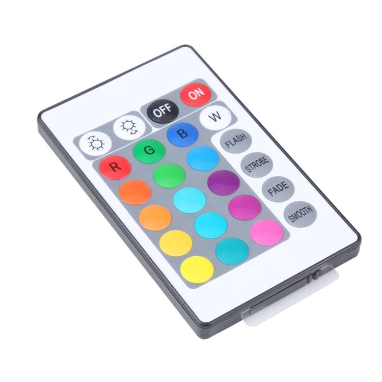 2.4G Smart Wifi LED RGB Controller with IR 24Keys Remote Control, 5-24V