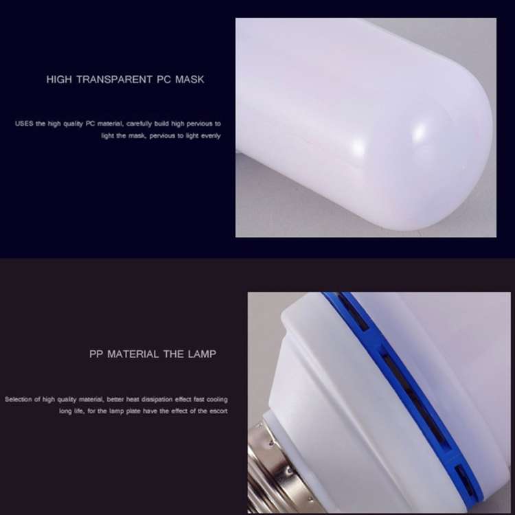 E27 6W LED Simulated Flickering Flame Effect Light Bulb , 1400K with 3 Modes, AC 85-265V