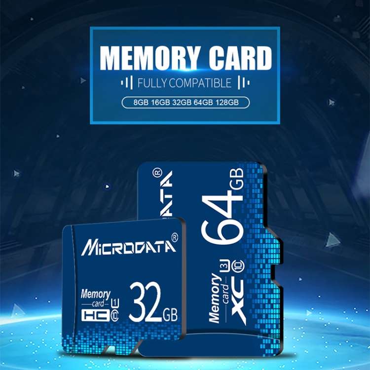 MICRODATA 16GB U1 Blue TF(Micro SD) Memory Card
