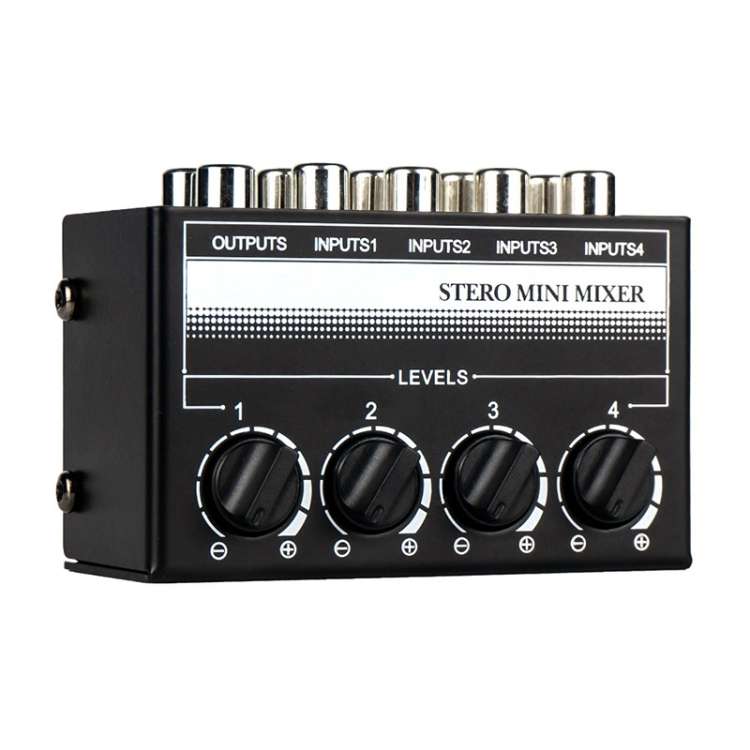 CX400 Audio Stereo Hub 4 Channel Mixer Controller