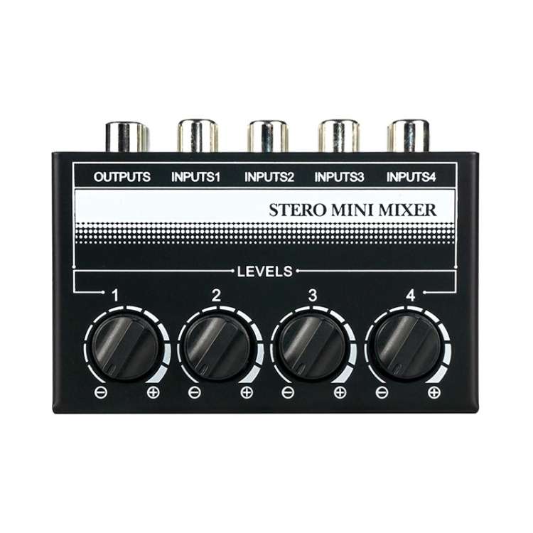 CX400 Audio Stereo Hub 4 Channel Mixer Controller