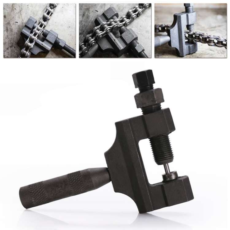 Motorcycle / Bicycle Chain Remover 420-530 Interchangeable Handle Card Type Chain Removal Tool