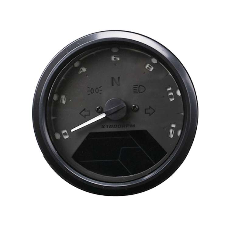 Universal Motorcycle Retro Modified Instrument Odometer LCD Instrument Assembly