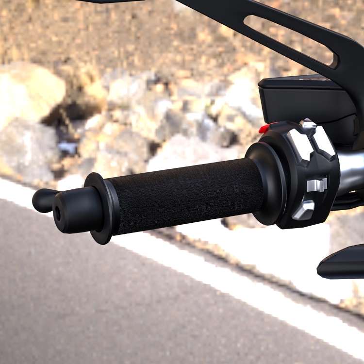CS-974A1 Motorcycle Scooter Smart Three Gear Temperature Control Electric Hand Grip Cover Heated ...