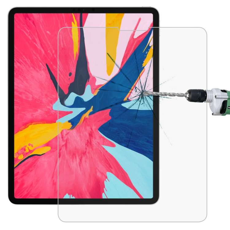 0.26mm 9H Surface Hardness 2.5D Explosion-proof Tempered Glass Film for iPad Pro 12.9 2018/2020/2...
