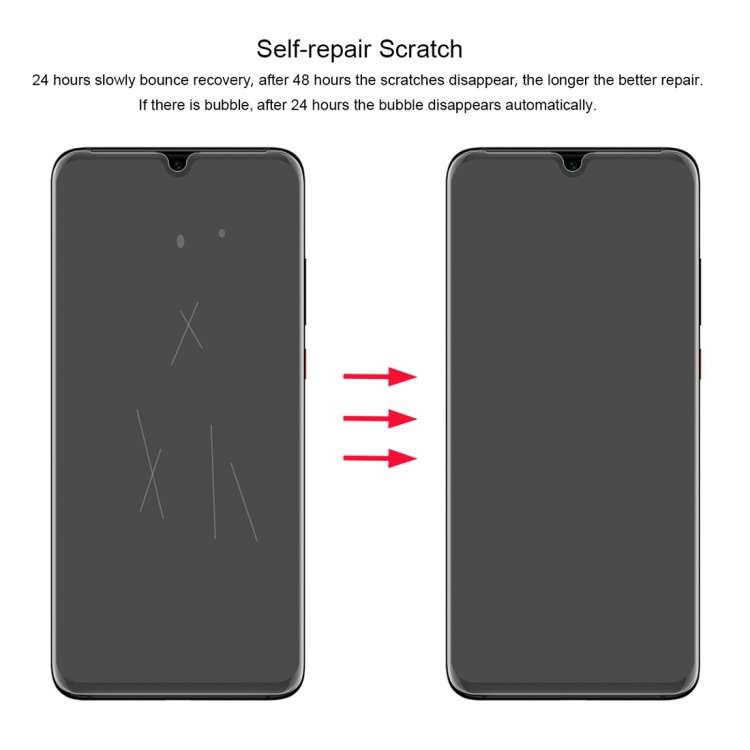 ENKAY Hat-Prince 0.1mm 3D Full Screen Protector Explosion-proof Hydrogel Film for Huawei P30 Pro