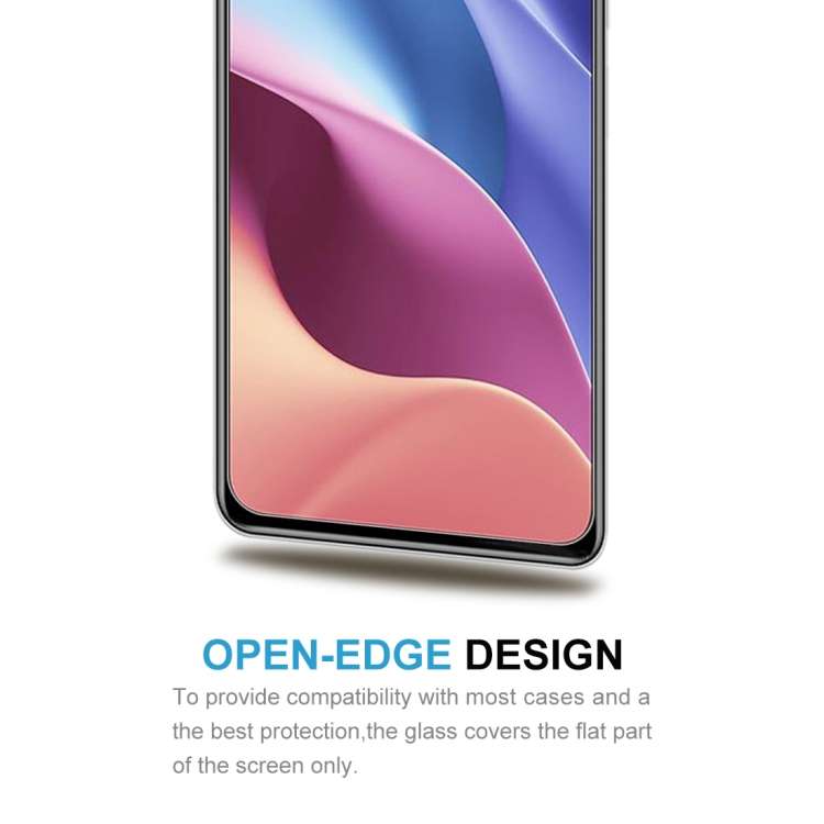 For Xiaomi Redmi K40 5G 0.26mm 9H Surface Hardness 2.5D Explosion-proof Tempered Glass Half Scree...