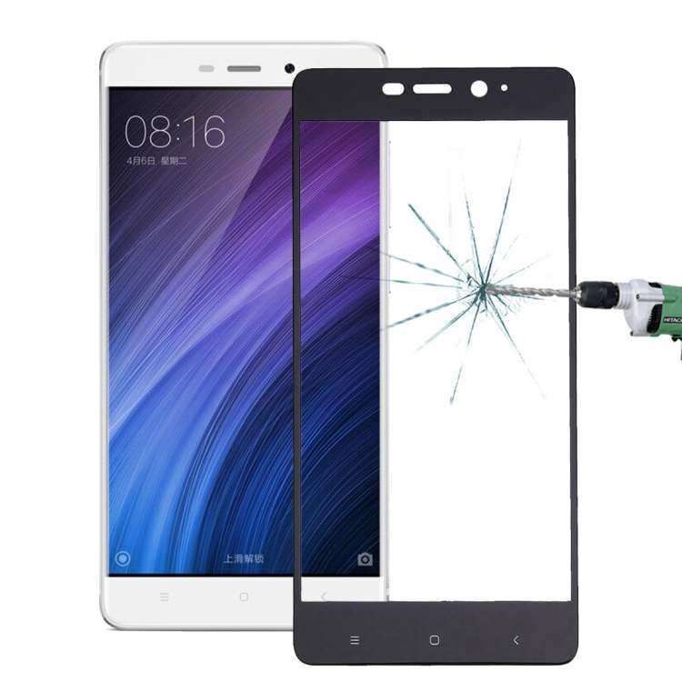 For Xiaomi  Redmi 4 Pro / Prime 0.26mm 9H Surface Hardness Explosion-proof Silk-screen Tempered G...