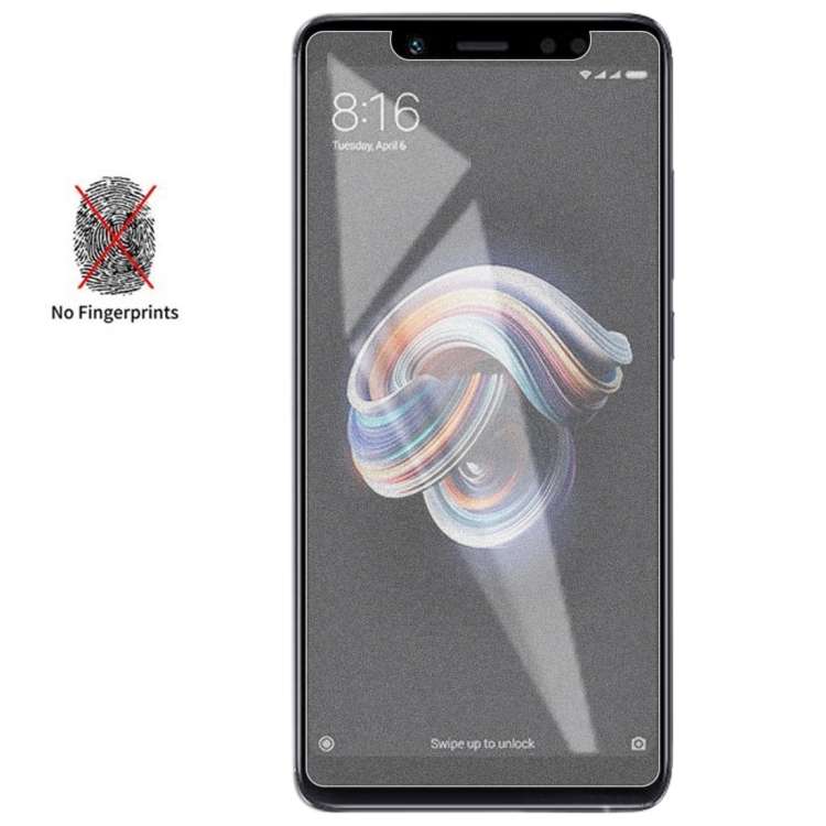 Non-Full Matte Frosted Tempered Glass Film for Xiaomi Redmi Note 5 / Note 5 Pro