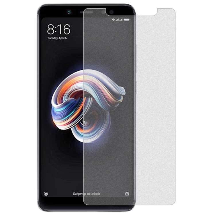 Non-Full Matte Frosted Tempered Glass Film for Xiaomi Redmi Note 5 / Note 5 Pro