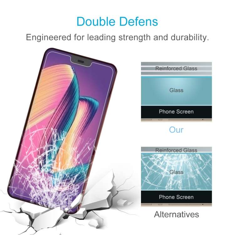 0.26mm 9H 2.5D Tempered Glass Film for Huawei Honor 9X / 9X Pro