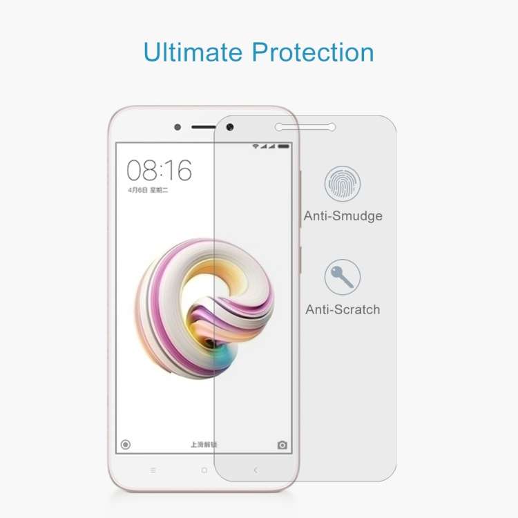 For Xiaomi Redmi 5A 0.26mm 9H Surface Hardness 2.5D Curved Edge Tempered Glass Screen Protector, ...