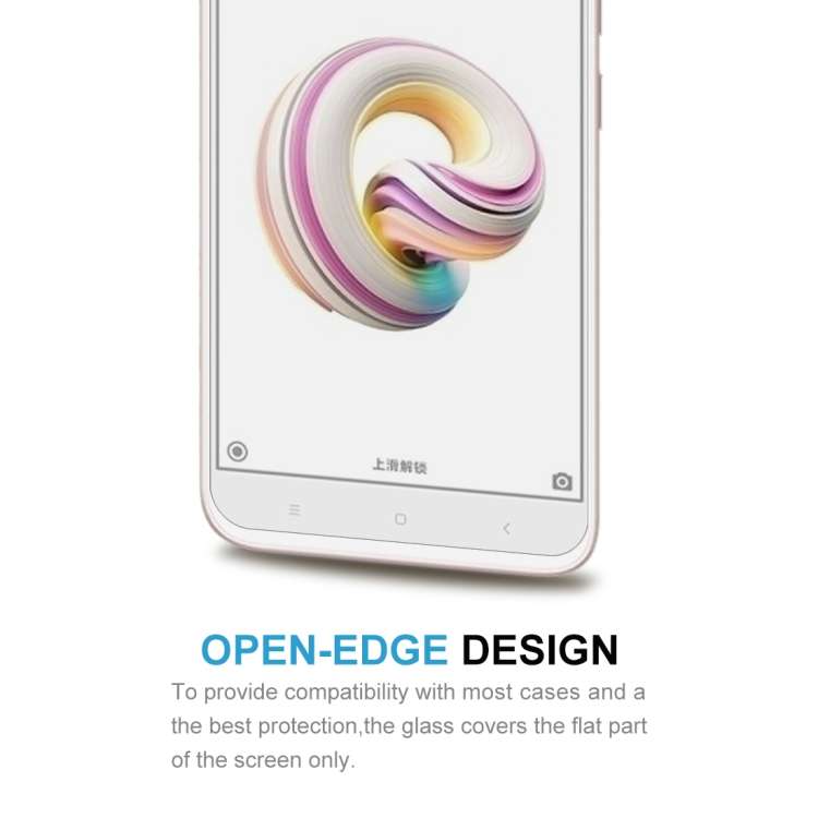 For Xiaomi Redmi 5A 0.26mm 9H Surface Hardness 2.5D Curved Edge Tempered Glass Screen Protector, ...