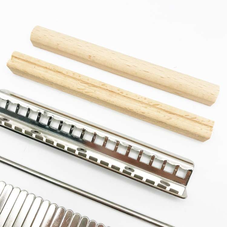 2 PCS 17 Tone Thumb Piano Keys Kalimba Pick Accessories Kit