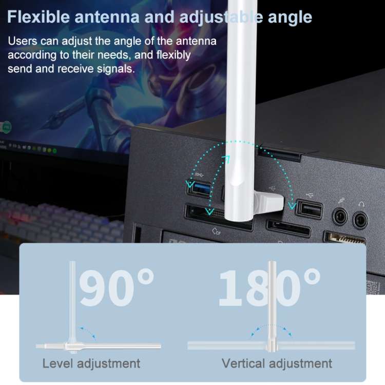 COMFAST CF-WU713N 300Mbps Wifi USB Network Adapter