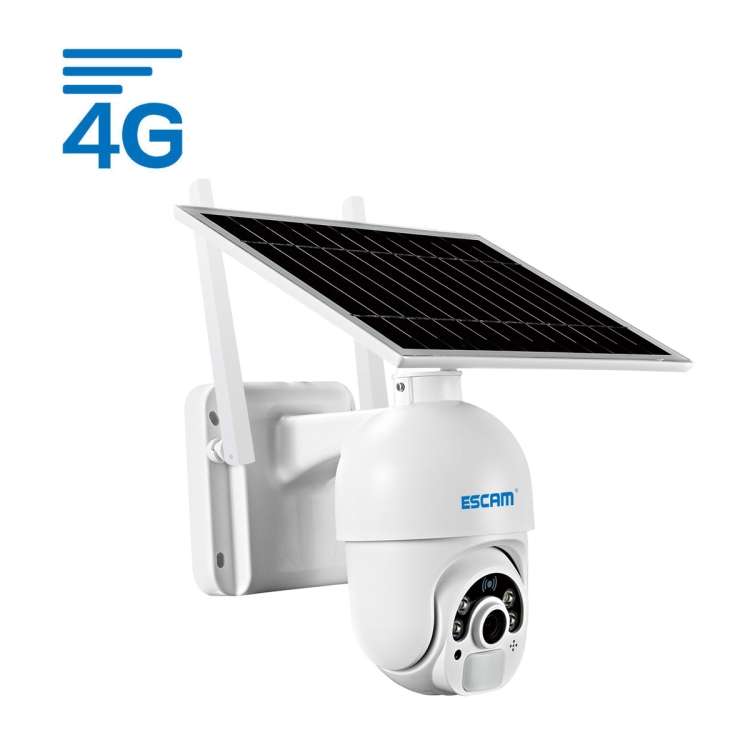 ESCAM QF450 HD 1080P 4G US Version Solar Powered IP Camera without Memory, Support Two-way Audio ...