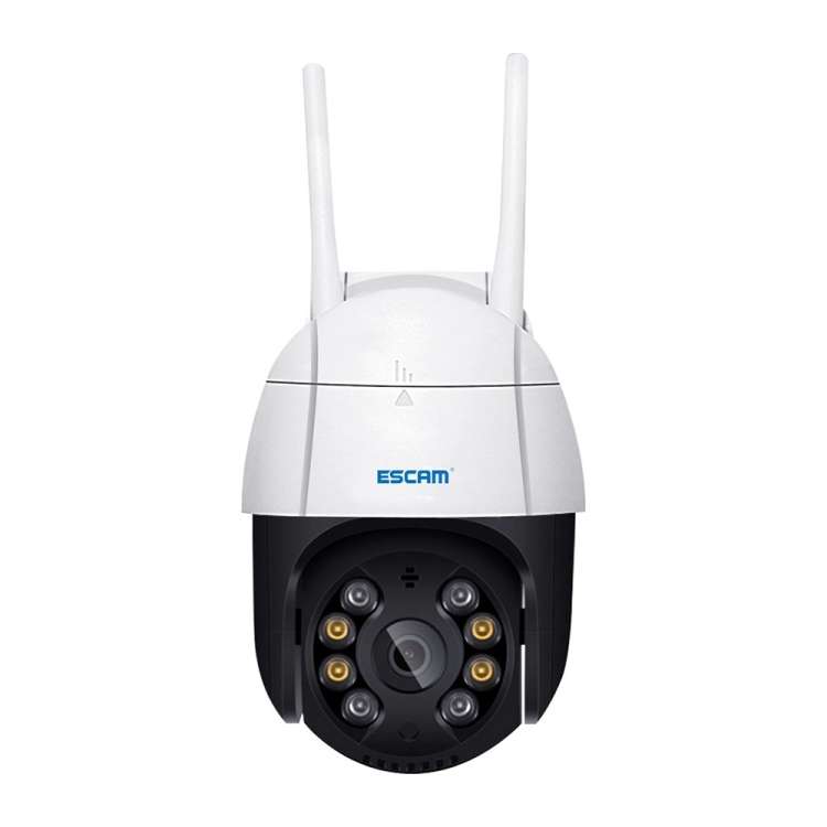 ESCAM QF218 1080P Pan / Tilt AI Humanoid Detection IP66 Waterproof WiFi IP Camera, Support ONVIF ...