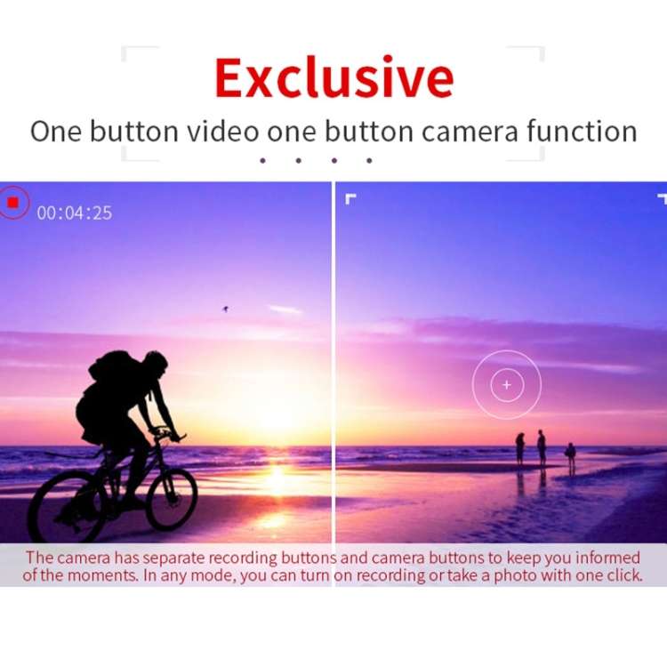 W18 1080P HD WiFi Smart Mini Security Camera, Support 155 Degrees Wide Angle &amp; Motion Detecti...