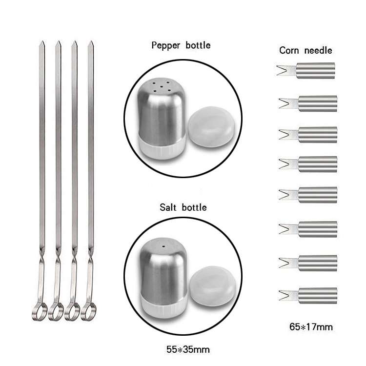 20 in 1 Outdoor Tableware Set Camping Barbecue Tableware Picnic Tool Set
