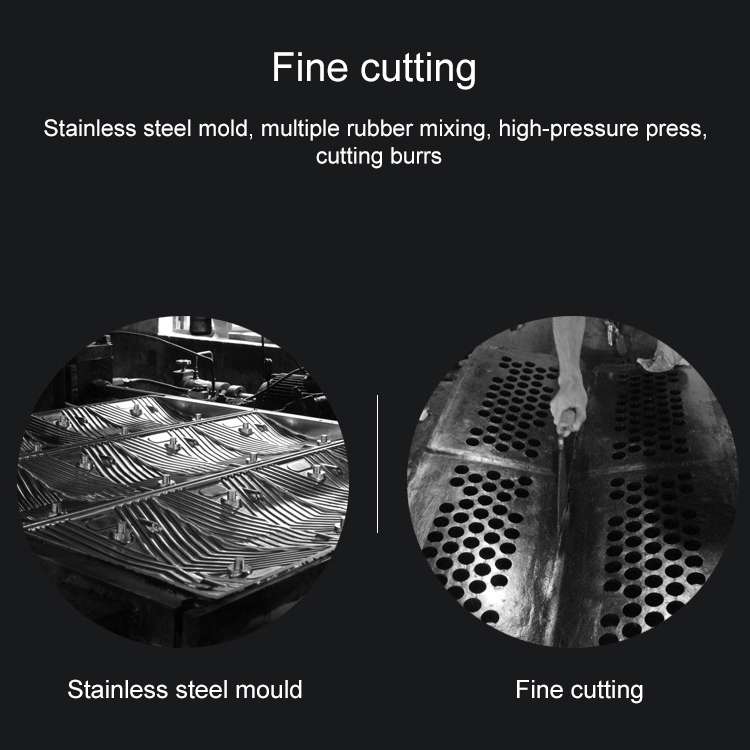 Pair Of Special Round Heads For Rubber Speed Bumps, Diameter: 40cm