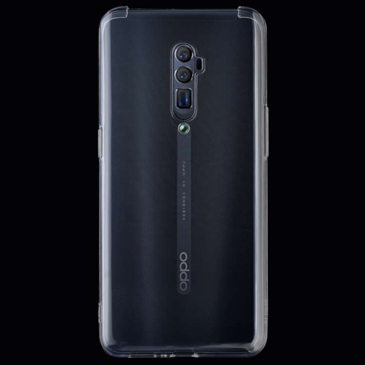 0.75mm Ultrathin Transparent TPU Soft Protective Case for OPPO Reno 10x Zoom
