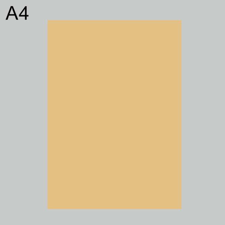100pcs / Pack A4 Self-adhesive Printer Paper, A4 (White), A4