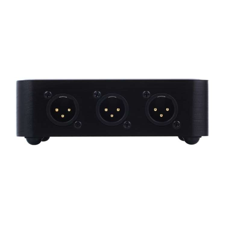 B866 1 XLR Split Horizontal Parallel Distributor, 1 Input and 6 Output