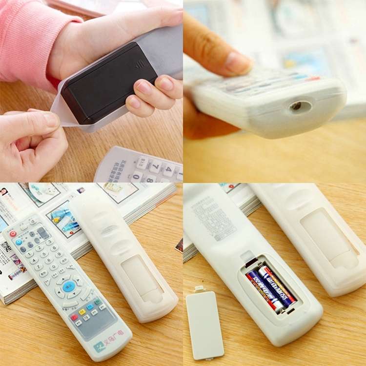 5 PCS Remote Control Silicone Protective Cover, Size: 18.5*5*2cm