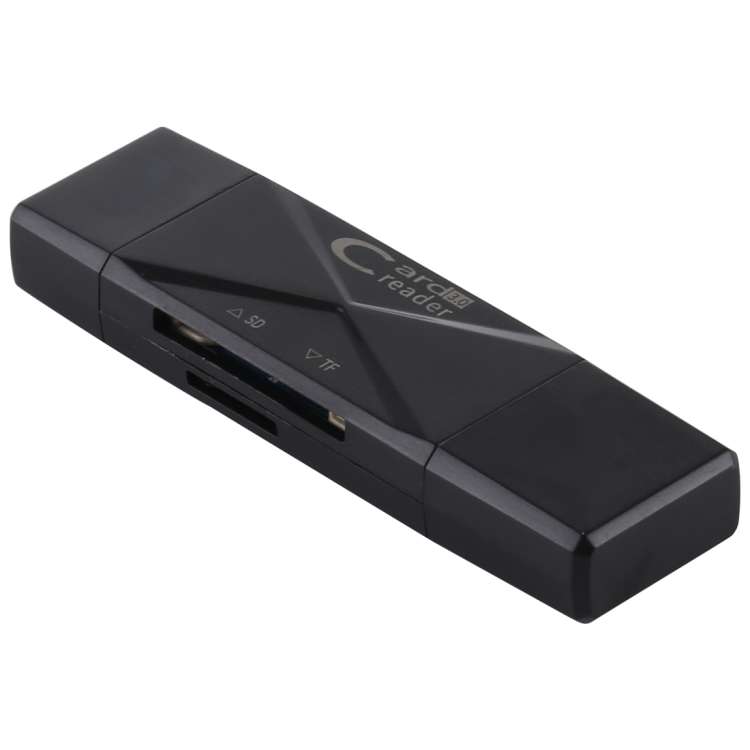 USB-C / Type-C + SD + TF + Micro USB to USB 3.0 Card Reader, USB3.0