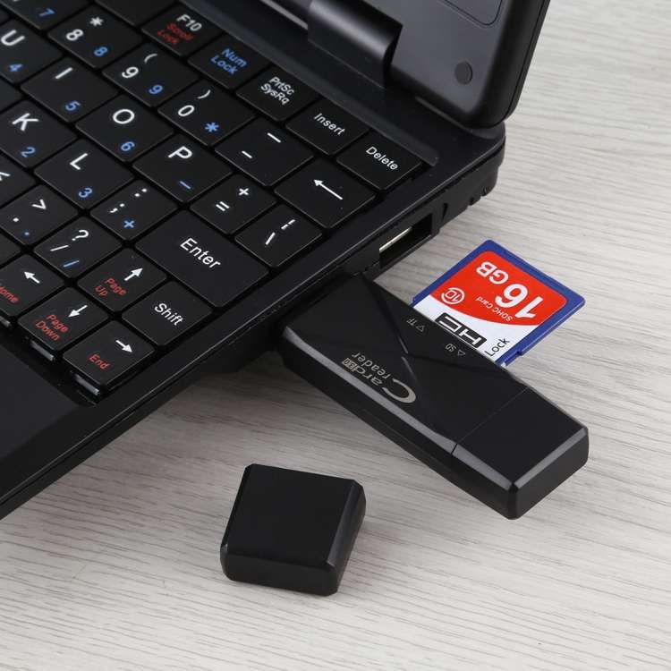 USB-C / Type-C + SD + TF + Micro USB to USB 3.0 Card Reader, USB3.0