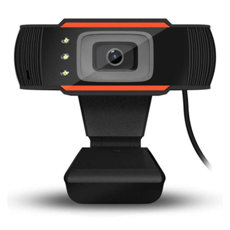 A870C3 480P Webcam USB Plug Computer Web Camera with Sound Absorption Microphone &amp; 3 LEDs, Ca...
