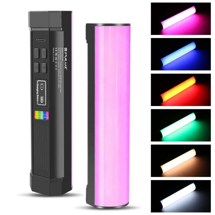 PULUZ 17cm Photo Handheld RGB Stick Light Magnetic LED Fill Light